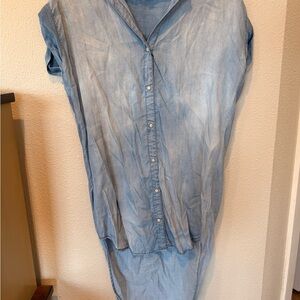 Velvet Heart Light Blue Button Down Shirt